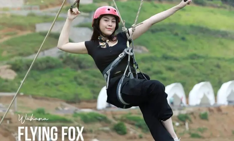 Fasilitas Liburan Lengkap, Flying Fox Jadi Wahana Favorit Saat Liburan di Sevillage