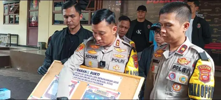 Gagal Cuan, Pembuat Situs Judi Online di Cianjur Ditangkap Polisi