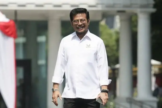 Gantikan Luhut Panjaitan, Jokowi Tunjuk Syahrul Yasin Limpo jadi Ad Interim KKP