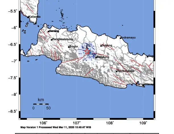 Gempa Bermagnitudo 3.7 Getarkan Cianjur