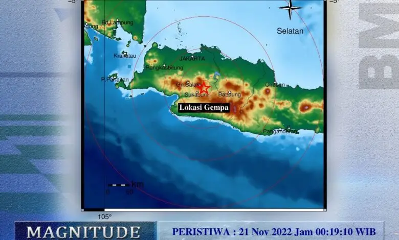 Gempa Bumi Tiga Kali Guncang Cianjur