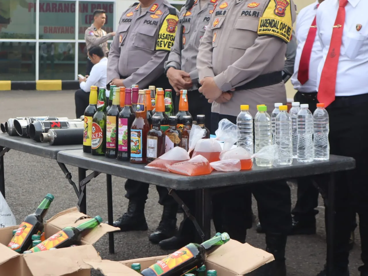 Gencar Operasi KRYD, Polres Cianjur Imbau Warga Jauhi Minuman Keras