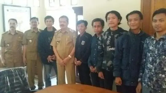 Geruduk Disdikbud HIMAT Minta Dinas Berbenah