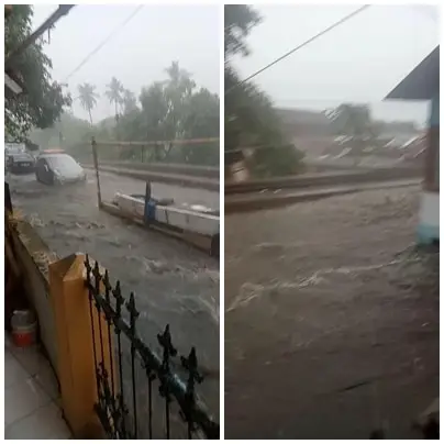 Hujan Deras, Gang Jembar Cianjur Banjir