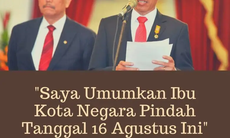 Ibu Kota Akan Pindah ke Sebagian Kabupaten Penajam Paser Utara