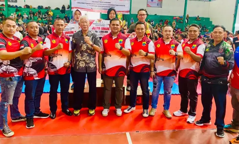 Inkanas Kabupaten Cianjur Juara Umum di Karate Open dan Festival Turnament Bupati Cianjur Cup Championship 2023