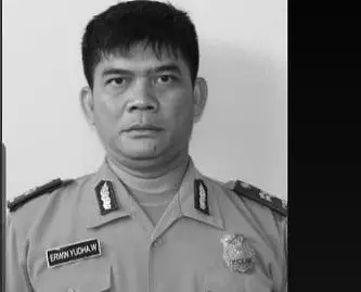 Innalillahi, IPDA Erwin Polisi Terbakar di Pendopo Meninggal
