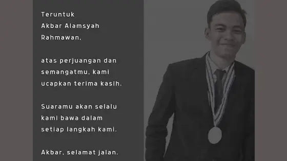 Innalillahi, Setelah Sempat Koma Akbar Alamsyah Meninggal Dunia
