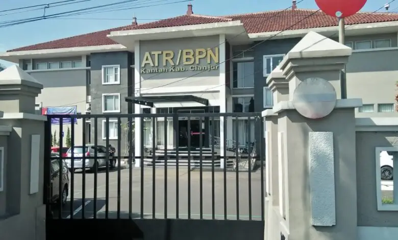 Insiden di Halaman Parkir, Ini Penjelasan BPN Cianjur