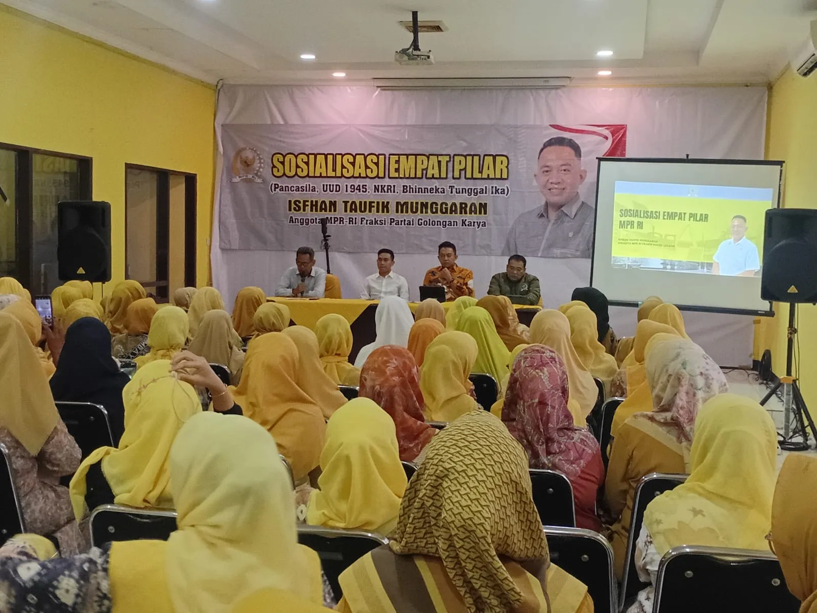 Isfhan Taufik Munggaran Sosialisasikan Empat Pilar MPR RI di Cianjur, Tekankan Karakter dan Bahaya Hoaks