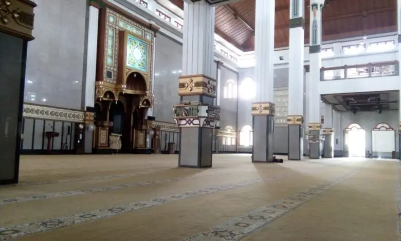 Itikaf Akhir Ramadan di Masjid Agung Cianjur Ditiadakan