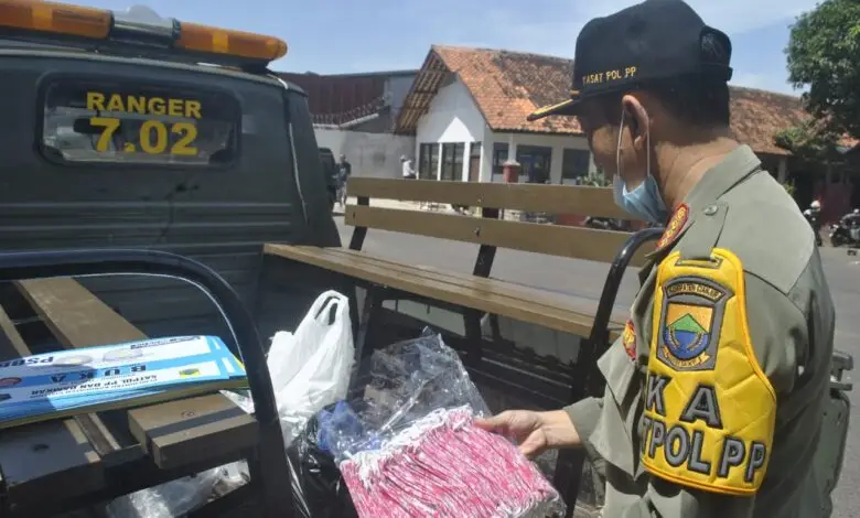 Jalanan Cianjur Ramai saat PSBB, Ini Tanggapan Satpol PP