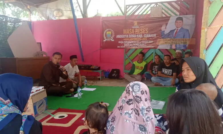 Jelajah Pelosok Cianjur, Ketua DPRD Siap Jadi Penyambung Lidah Rakyat