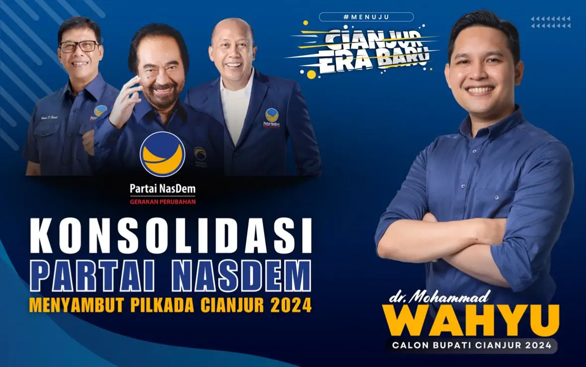 Jelang Pilkada 2024, DPD Nasdem Cianjur Pererat Konsolidasi