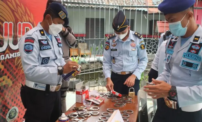 Jelang Tahun Baru, Lapas Cianjur Siapkan Sarpras Pengamanan Petugas