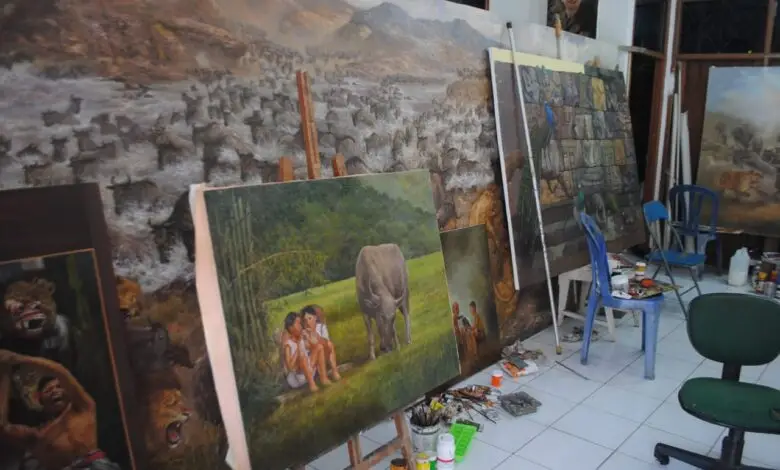 Jenggot Art Studio, Galeri Lukis Cipanas yang Kesohor di Ibu Kota — Cianjur Update