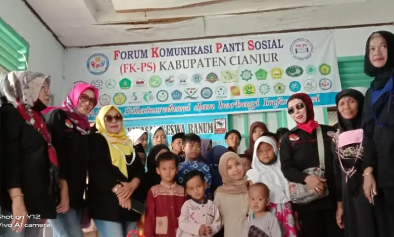 JPKP Berikan Santunan untuk Yatim Piatu dan Jompo di Cianjur