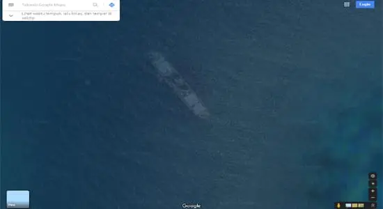 Kapal Karam di Pantai Cibangbangan Sukabumi, Benarkah Milik Nazi?
