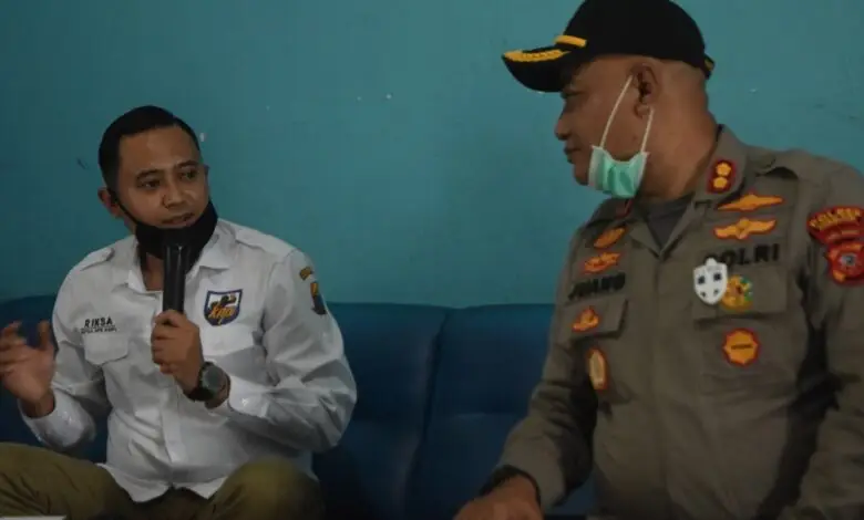 Kapolres Silaturahmi dengan KNPI Cianjur