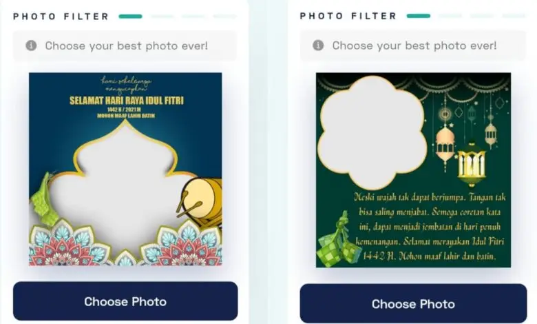 Kata-kata Ucapan dan Bingkai Foto Twibbon Selamat Idul Fitri 2021 / 1442 H