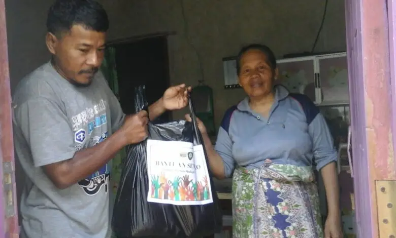 Kawalhi Donasi Sembako di Campaka