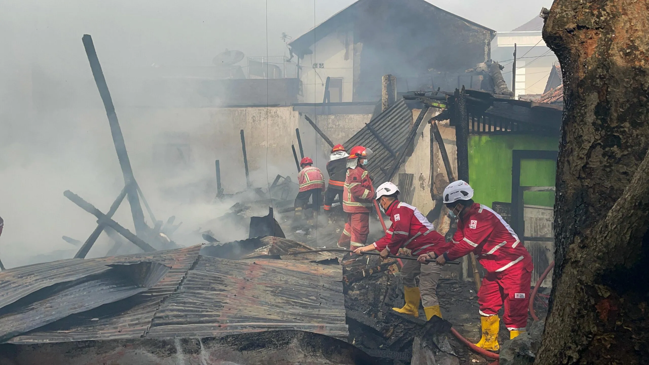 Kebakaran Hebat Landa Cianjur, Dipicu Permainan Masak-masakan Anak