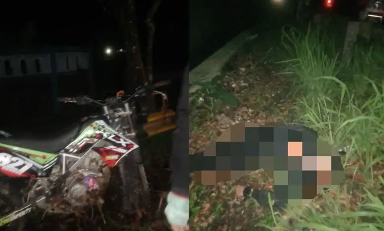 Kecelakaan di Jalan Gelap Ciherang, 1 Tewas 1 Luka