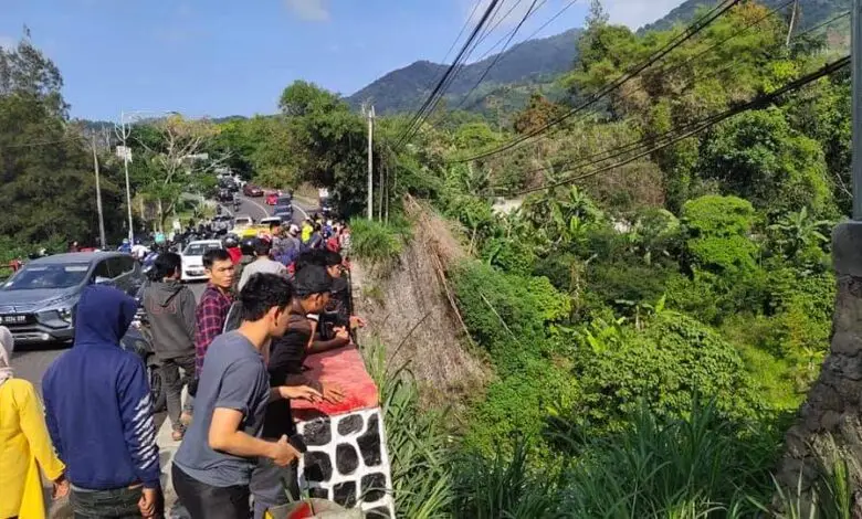 Kecelakaan di Jembatan Cikundul Ciloto, Satu Orang Tewas