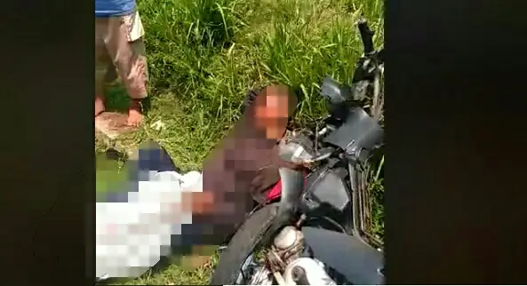 Kecelakaan Sepeda Motor di Cibeber, Enam Orang Luka