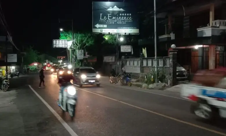 Kemacetan di Jalur Cipanas - Puncak Mulai Terurai