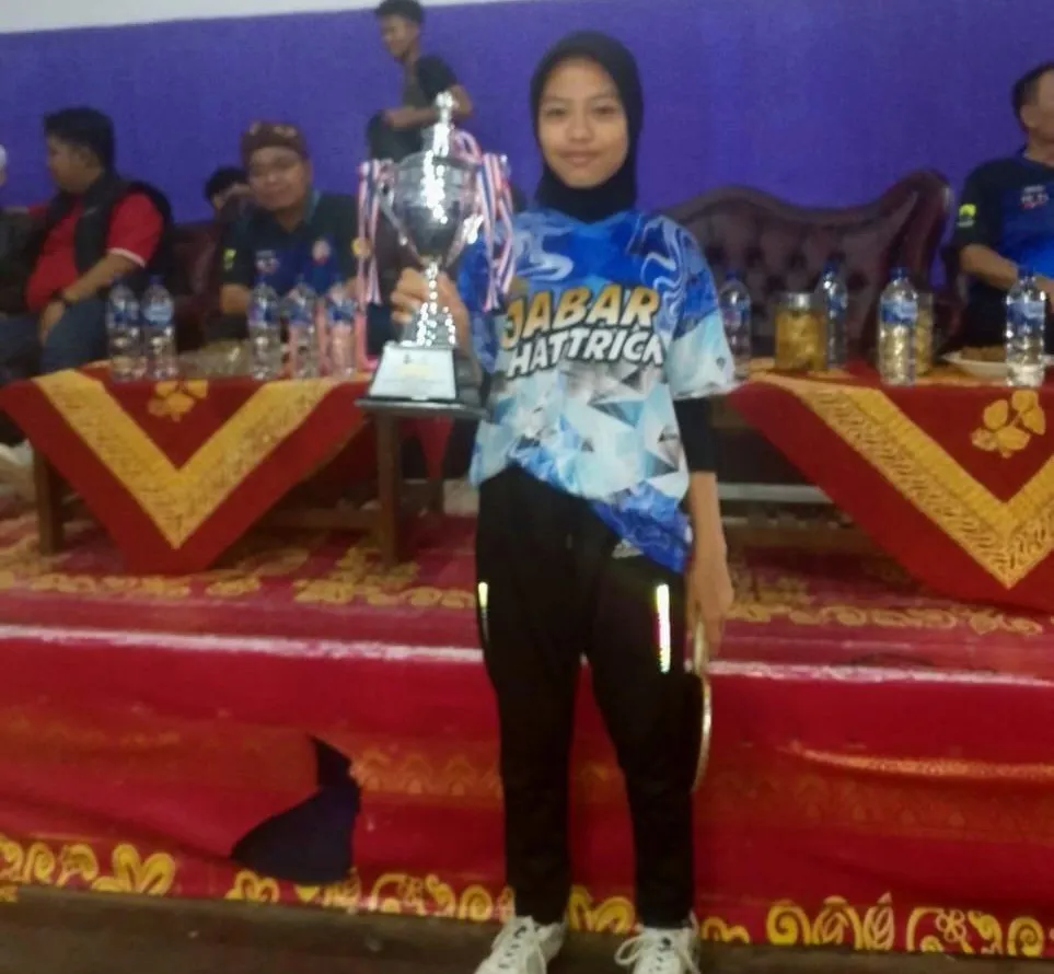 Keren! Atlit Muda Cianjur Sabet Juara 1 di ITC Global Championship Table Tennis Open Bangkok-Thailand