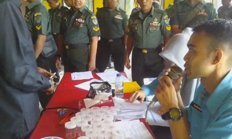 Kodim 0608 Wujudkan TNI Bebas Narkoba