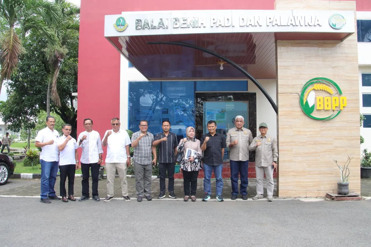 Komisi II DPRD Jabar Asep Suherman Evaluasi Program APBD di UPTD Balai Benih Padi dan Palawija Cianjur