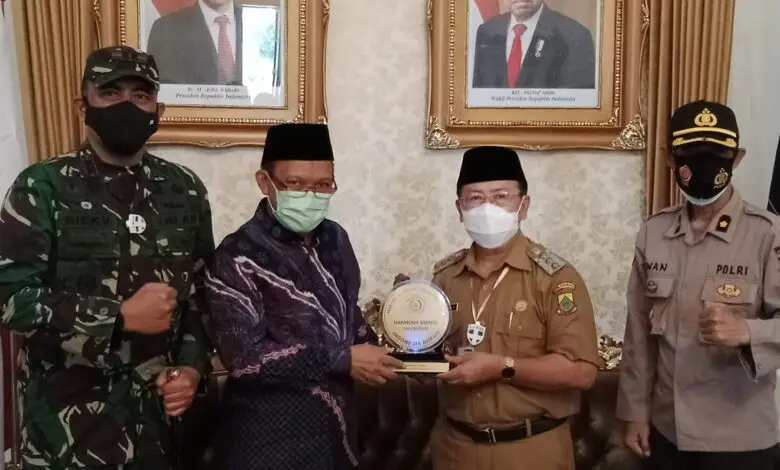 Kompak Bangun Sinergitas Antar Umat Beragama, Cianjur Raih Harmony Award 2020