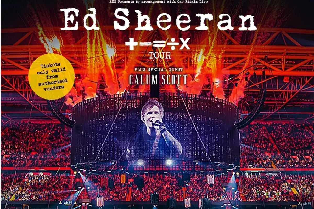 Konser Ed Sheeran Jakarta 2024 Gaet Calum Scoot Untuk Pembuka