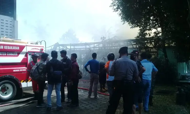 Kronologis Kebakaran Mes Karyawan Pabrik Kulit di Cilaku
