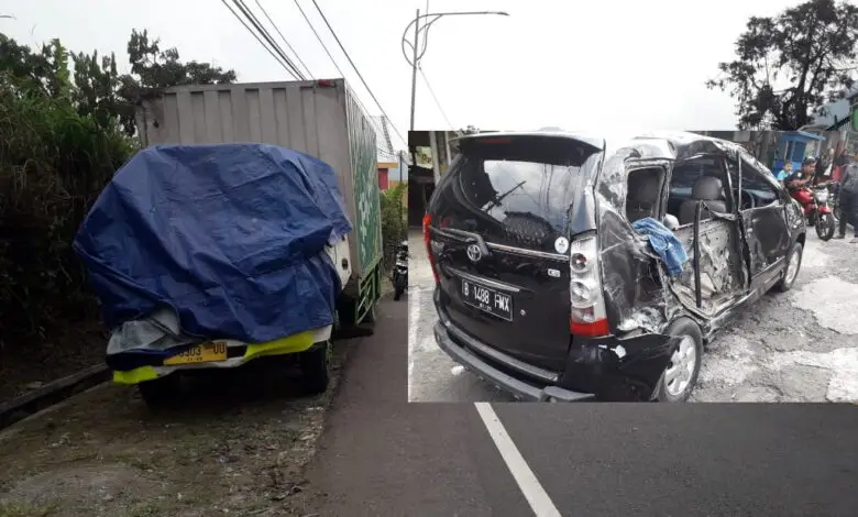 Kronologis Kecelakaan di Ciloto, Truk Terguling Usai Tabrak Avanza