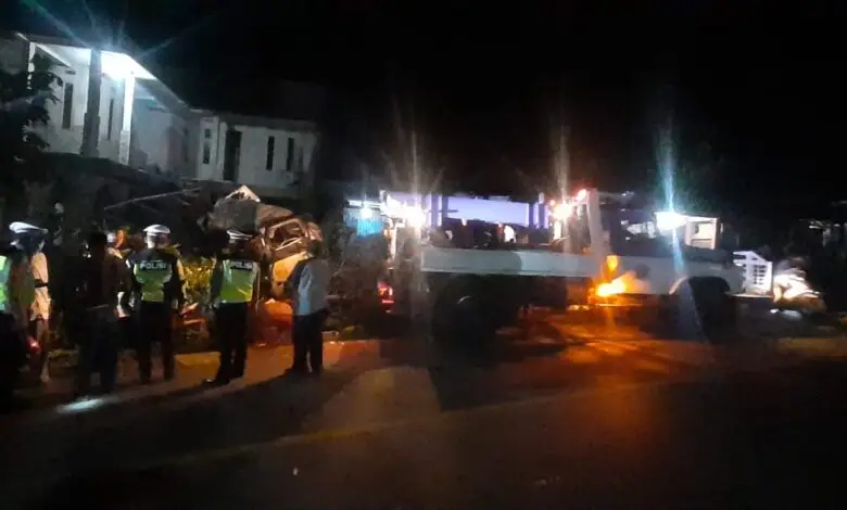 Kronologis Kecelakaan Tronton di Cianjur yang Menewaskan 4 Orang