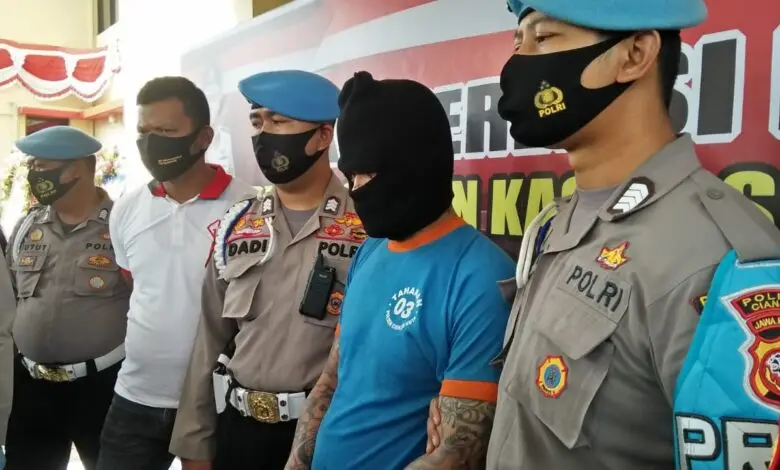 Kurang dari 24 Jam, Pelaku Pembacokan Polisi di Cianjur Ditangkap!