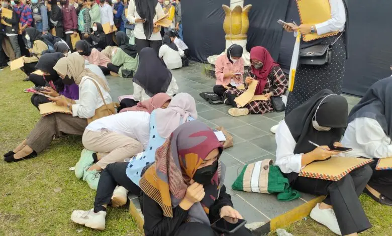 Kurang Tertib, Peserta Job Fair Cianjur ‘Walk Out’, Disnaker: Kami Kerepotan