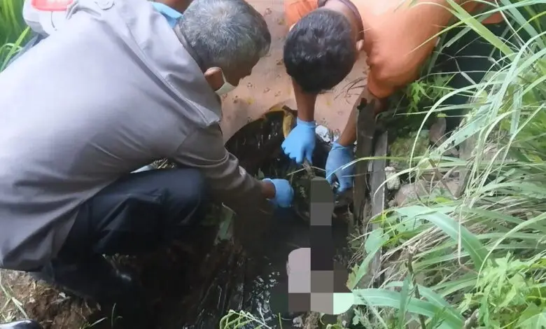 Lagi Ngurek Bukannya Dapat Belut Malah Nemu Bayi, Warga Cikondang Cianjur Geger