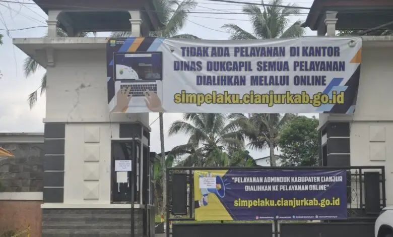Layanan Adminduk di Disdukcapil Cianjur Masih Jalan, Semuanya Online