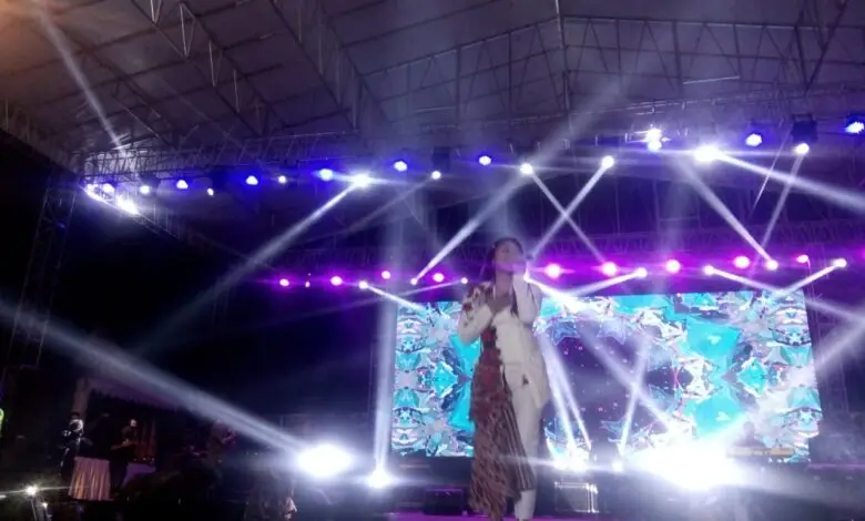 Lesti dan Via Vallen Gebrak Panggung Festival Cianjur