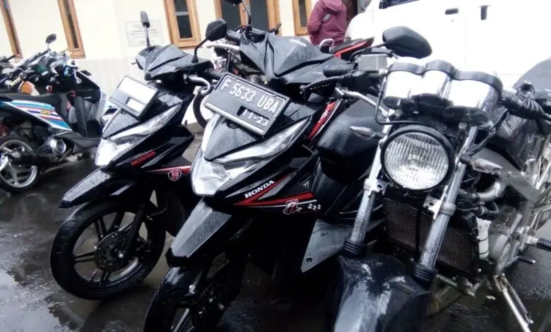 Lima Pelaku Curanmor di Cianjur Ditangkap, Nih Motor Curiannya