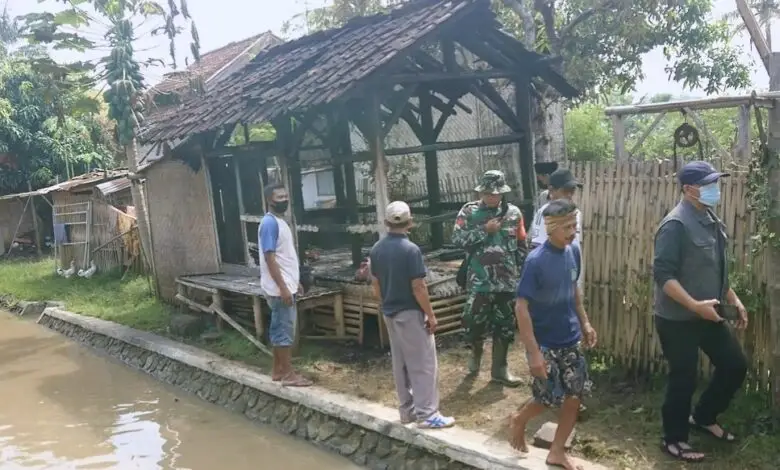 Ludes! Rumah Nenek di Ciranjang Kebakaran Gara-gara Puntung Rokok