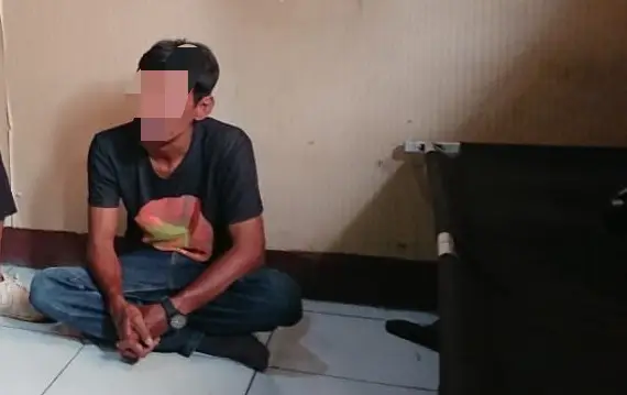 Maling di Sukaluyu Kepergok Bawa Kabur Pagar Rumah Milik Warga