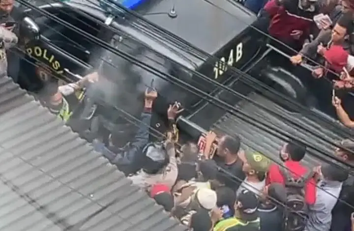 Maling Motor di Pasar GSP Ditangkap Warga, Polisi Tembakan Pistol ke Udara