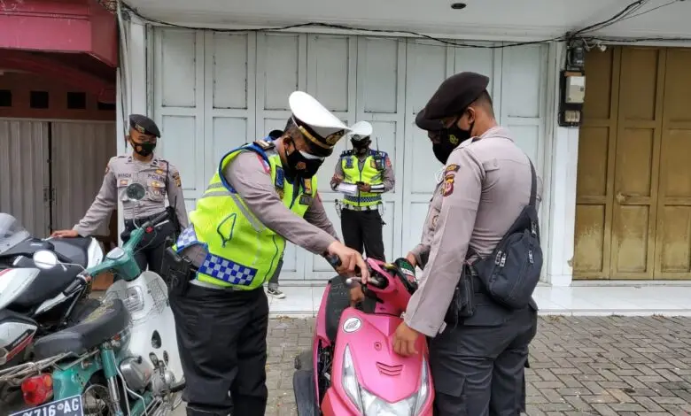 Mber.. Razia Knalpot Bising di Cianjur, 10 Motor Dikandangkan, Di Sini Lokasinya