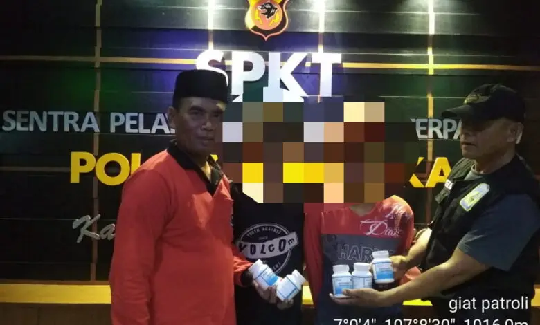 Miliki Ribuan Hexymer, Dua Pemuda di Campaka Mulya Ditangkap Polisi