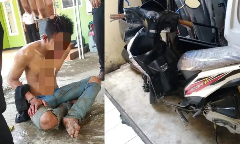 Motor Hasil Curian Kempes, Maling di Cianjur Akhirnya Tertangkap